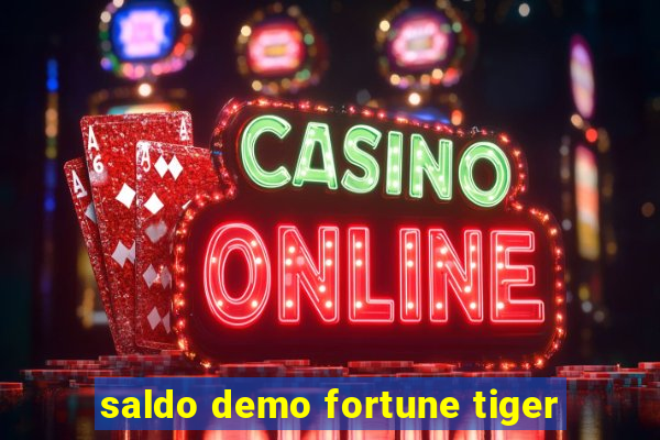 saldo demo fortune tiger